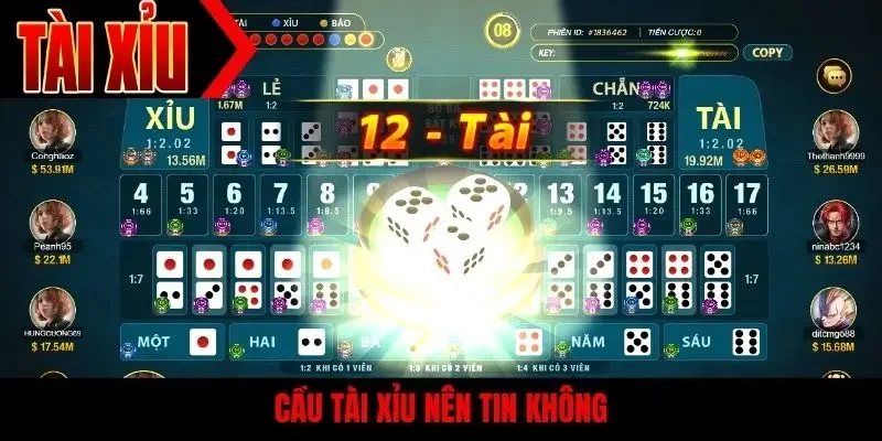 Cầu tài xỉu nên tin không