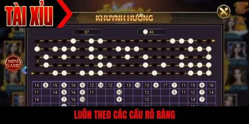 Luôn theo các cầu rõ ràng