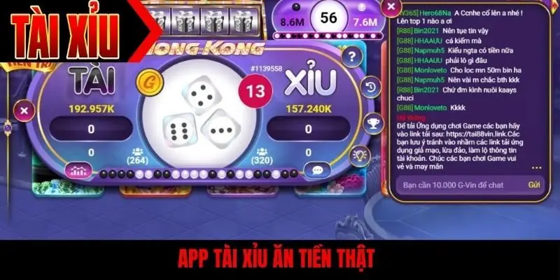 App tài xỉu ăn tiền thật